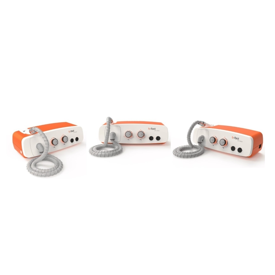 B-ON-FOOT AIR EASY MIKROMOTOR SA USISAVAČEM NARANČASTO BIJELI