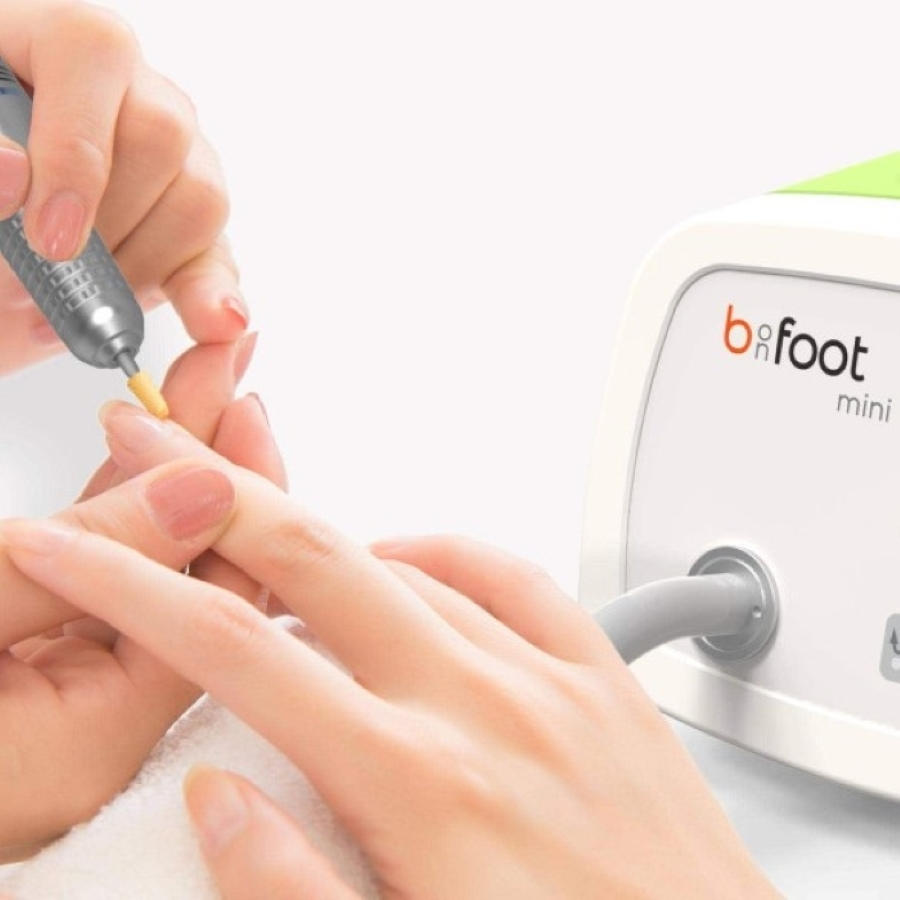 B-ON-FOOT MINI BATERIJSKI MIKROMOTOR - ŽUTO BIJELI