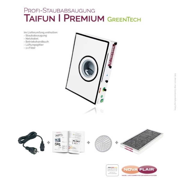 TAIFUN I PREMIUM UGRADBENI USISAVAČ ZA NOKTE GREEN TECH