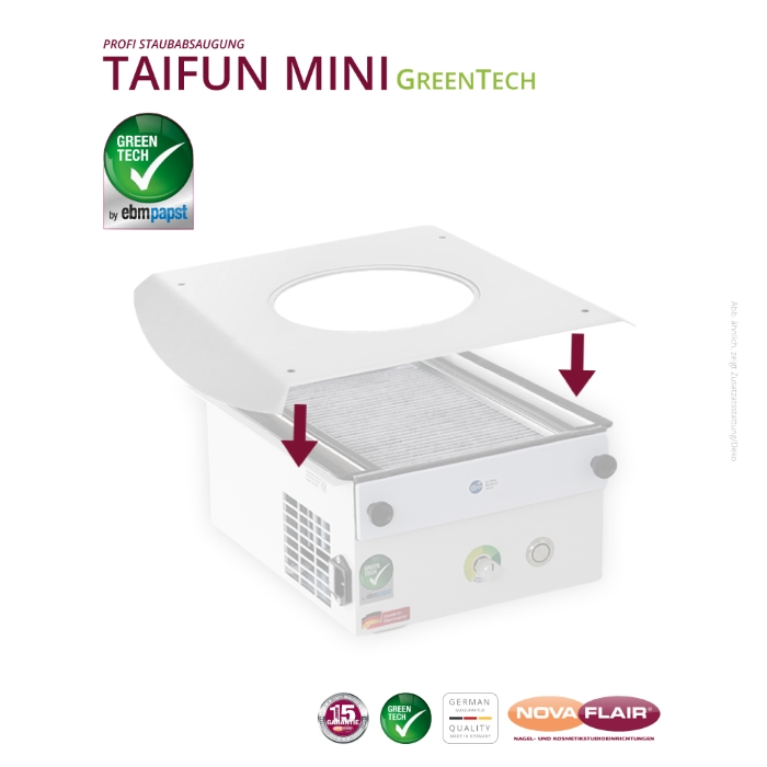 TAIFUN MINI UGRADBENI USISAVAČ ZA NOKTE GREEN TECH