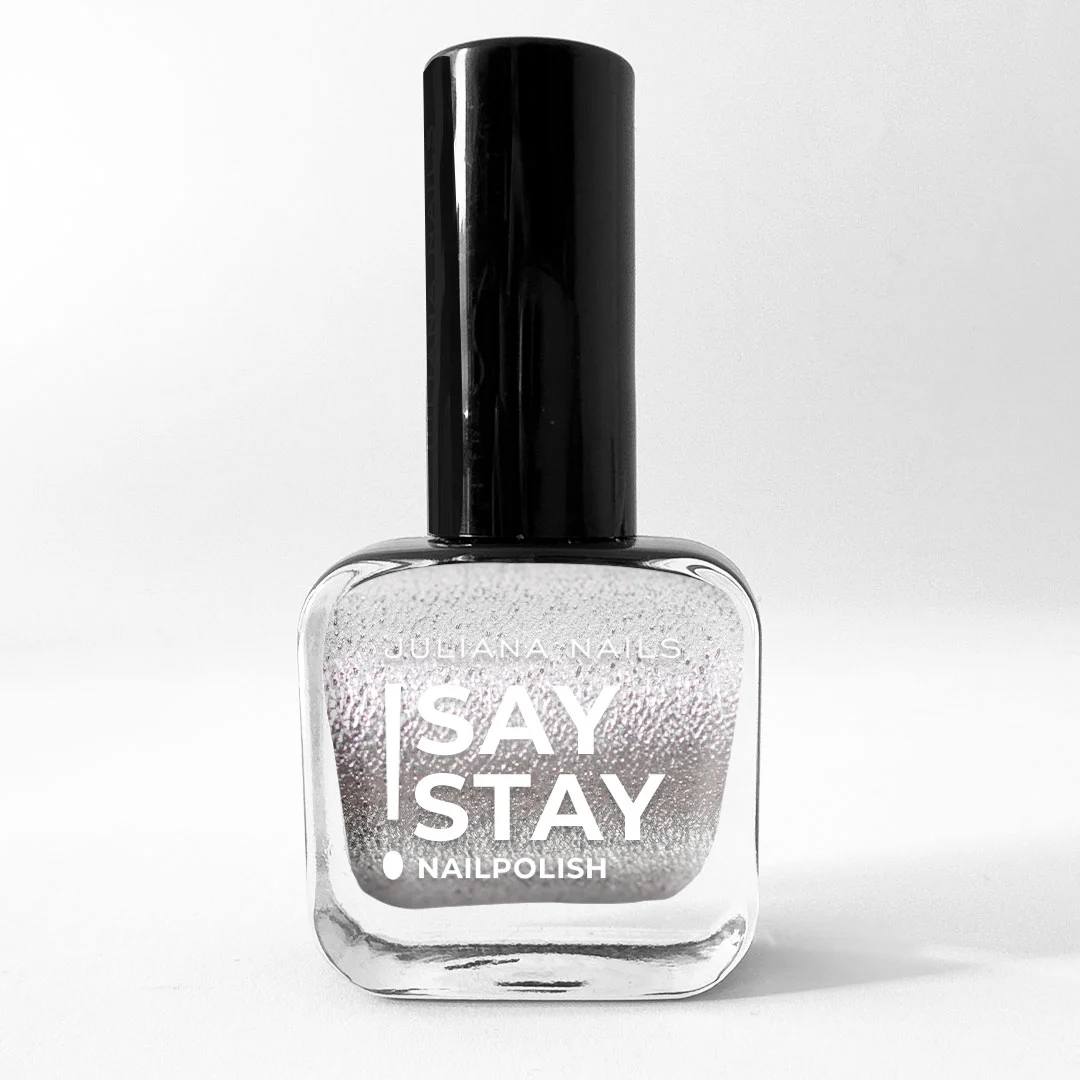 Say Stay! Lak za nokte 10ml – Chrome Silver Stiletto