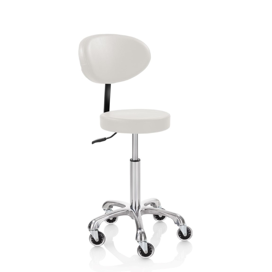 KOZMETIČKA STOLICA ELITE PRO EXTRA S NASLONOM