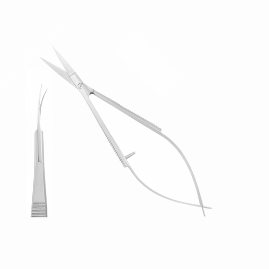 MIKRO ŠKARICE ZA KOŽICU ZAOBLJENE 12,5cm