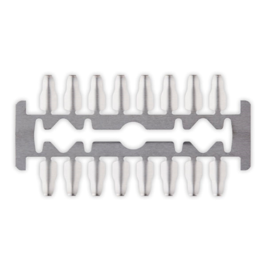 PROBLADE SET ŽILETA 0/0,5/1 S ALUMINIJSKIM DRŽAČEM (168 ŽILETA)