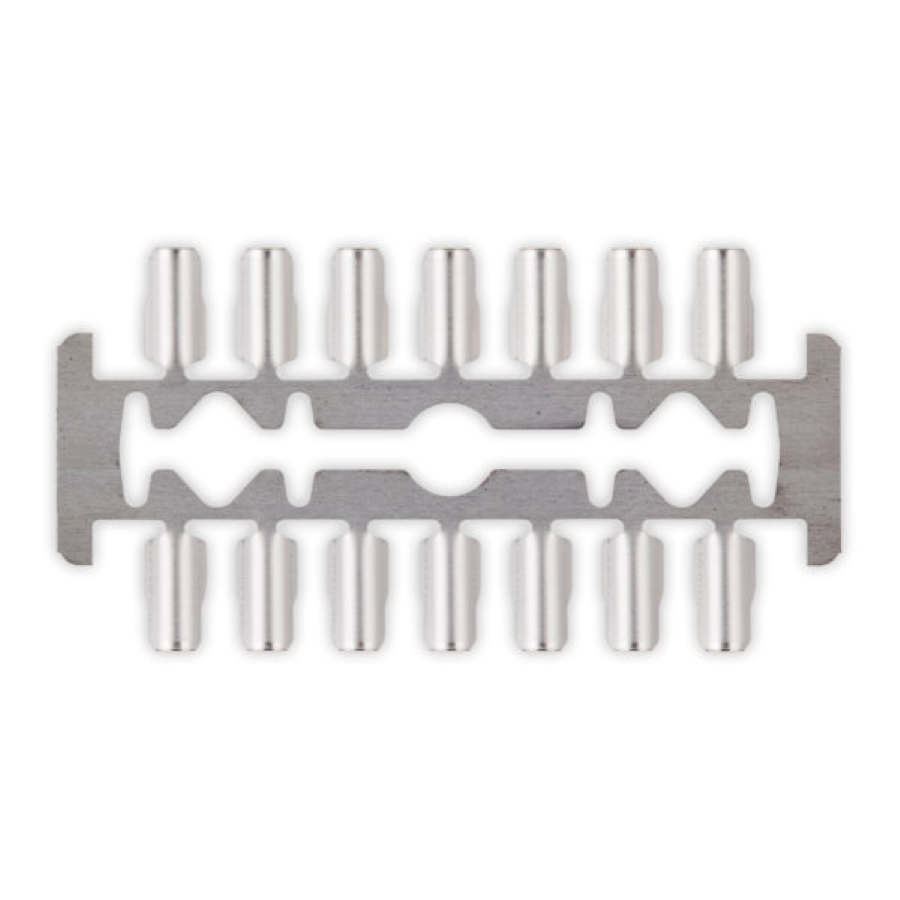 PROBLADE SET ŽILETA 0/0,5/1 S ALUMINIJSKIM DRŽAČEM (168 ŽILETA)