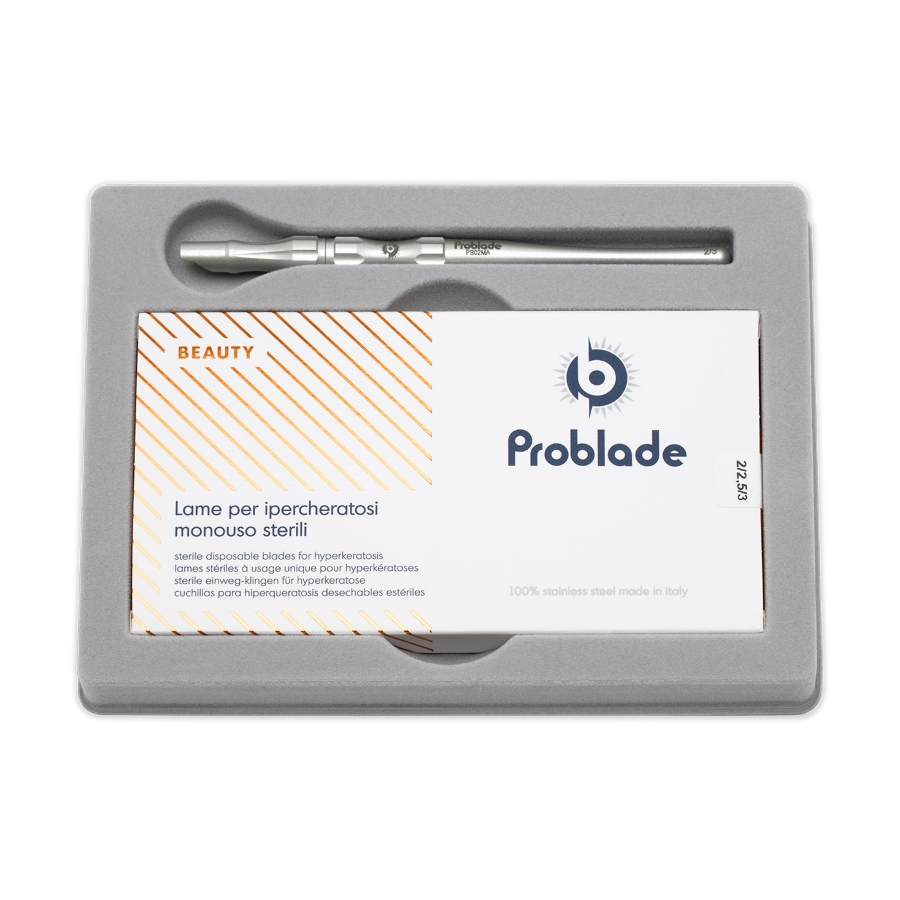 PROBLADE SET ŽILETA 2/2,5/3 S ALUMINIJSKIM DRŽAČEM (96 ŽILETA)
