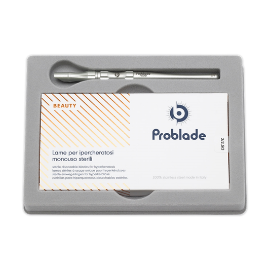 PROBLADE SET ŽILETA 2/2,5/3 S ALUMINIJSKIM DRŽAČEM (96 ŽILETA)