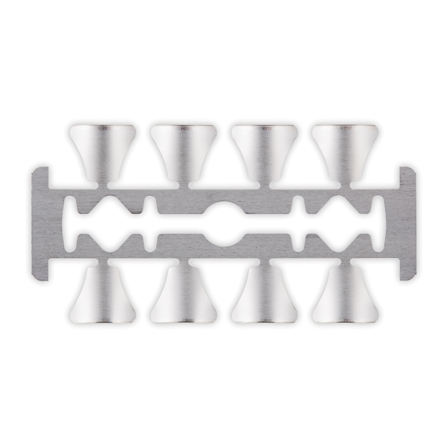 PROBLADE SET ŽILETA 2/2,5/3 S ALUMINIJSKIM DRŽAČEM (96 ŽILETA)