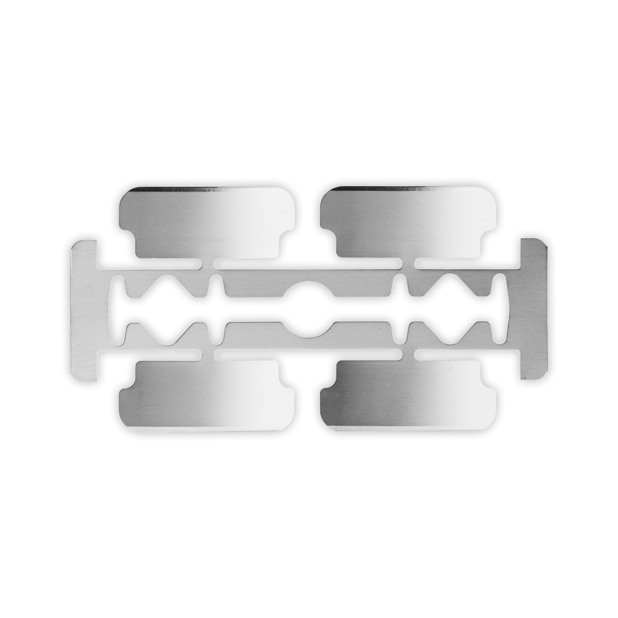 PROBLADE SET ŽILETA 4/5 S ALUMINIJSKIM DRŽAČEM (24 ŽILETA)