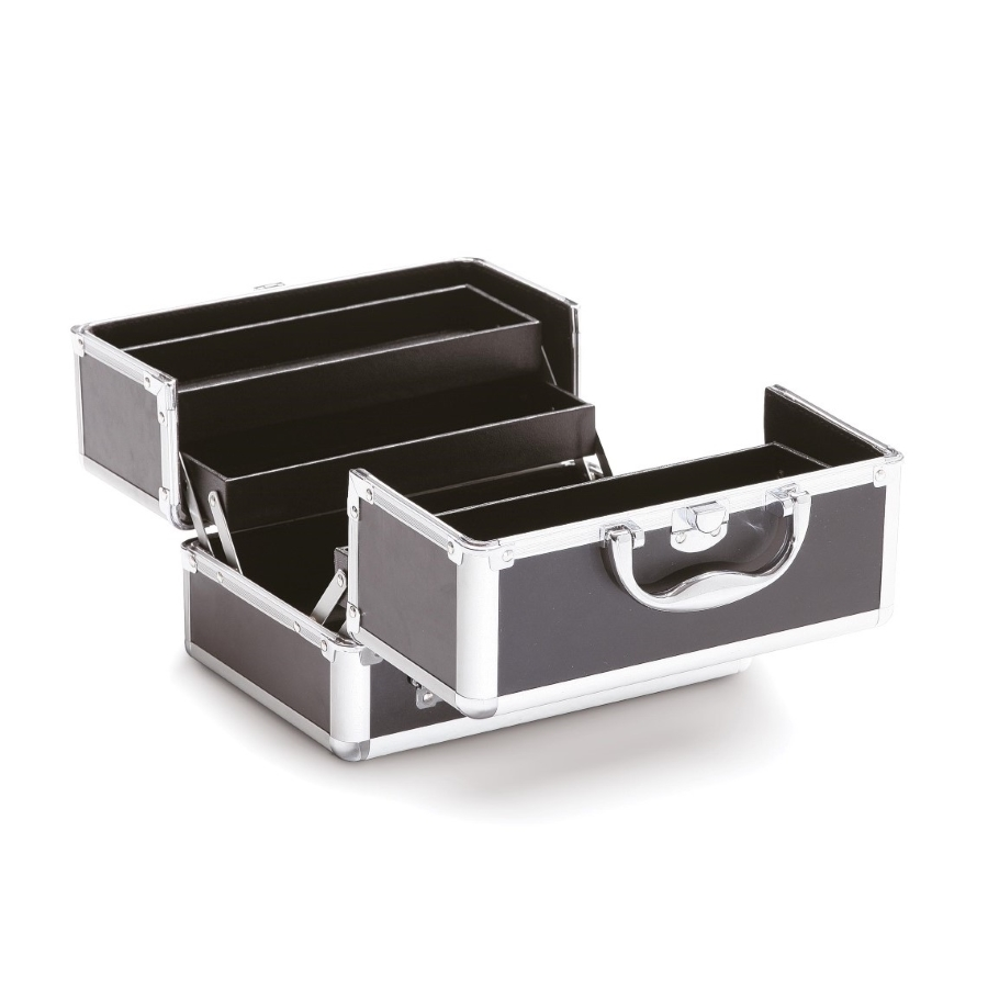 KOFER ZA PRIBOR SREBRNI MALI