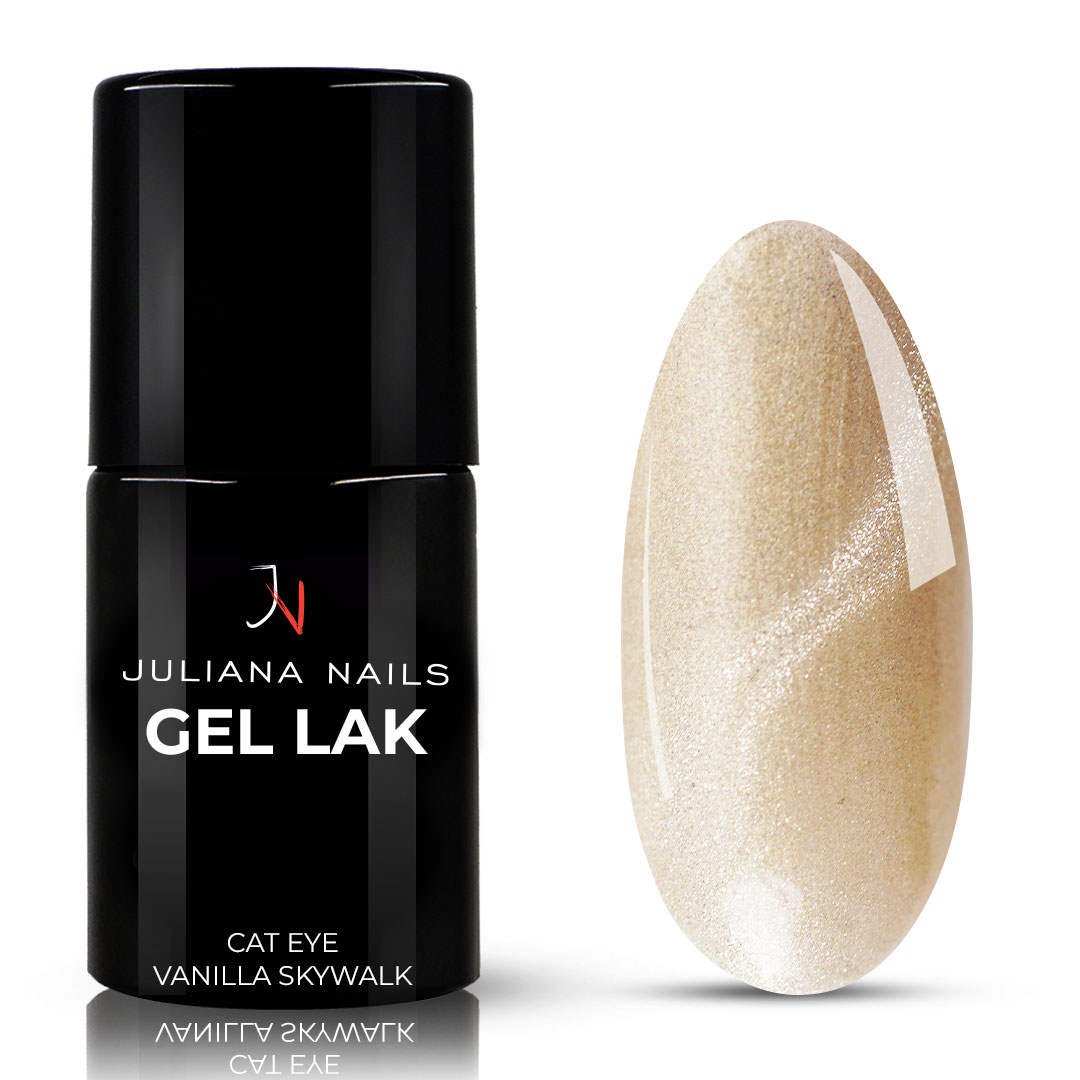 Juliana Nails Gel Lak Cat Eye Vanilla Skywalk 6ml