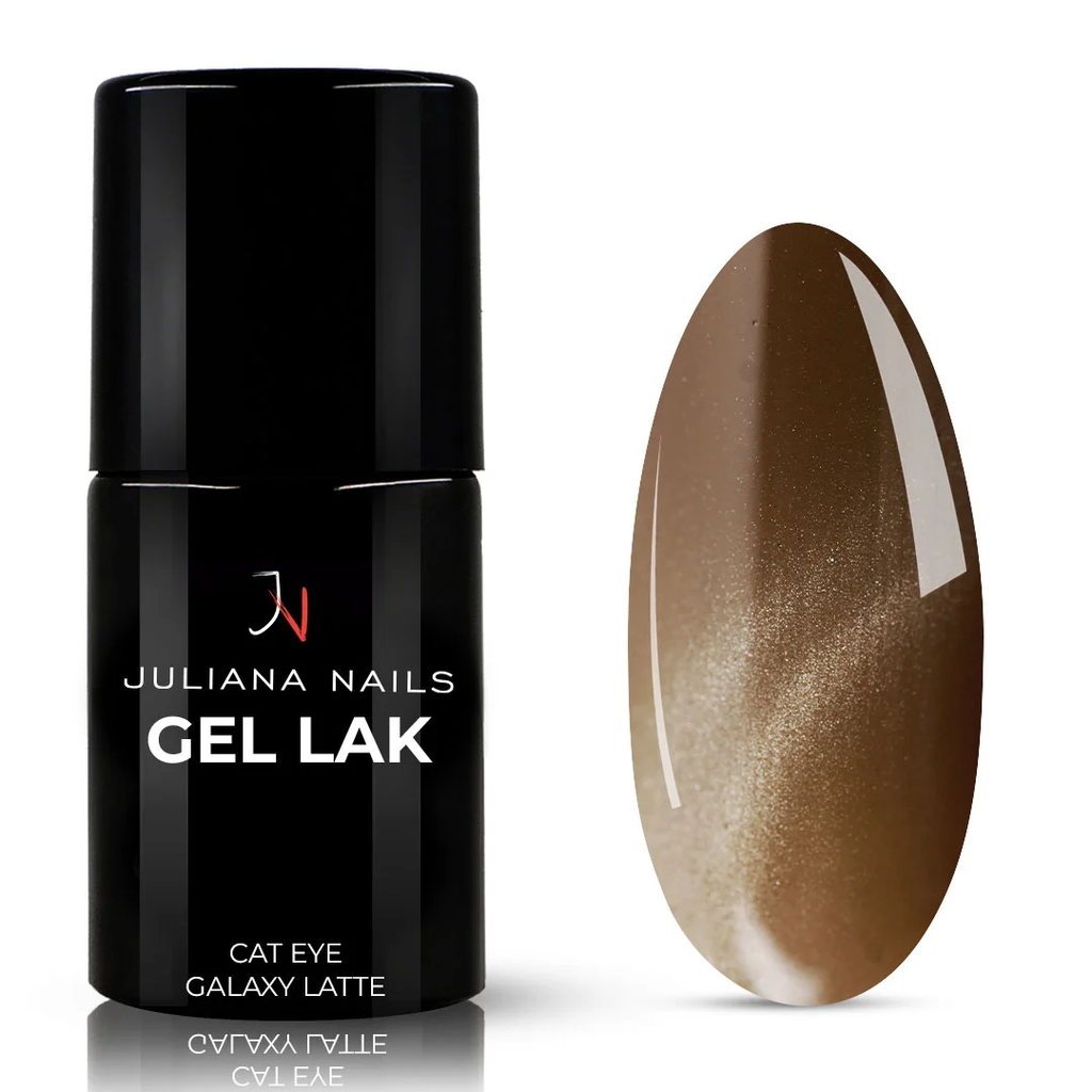 Juliana Nails Gel Lak Cat Eye Galaxy Latte 6ml