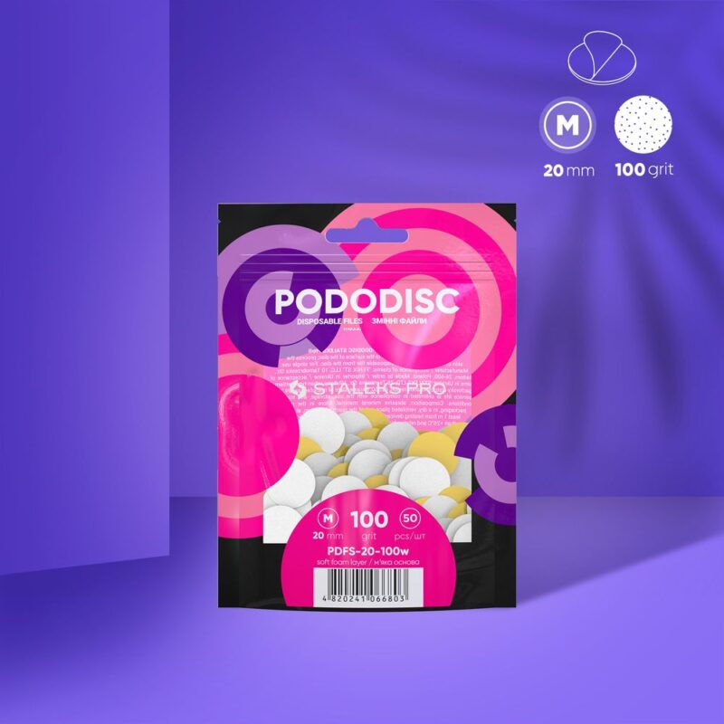 STALEKS EXPERT SOFT BIJELI ZAMJENSKI JASTUČIĆI ZA DISK M GRIT 100