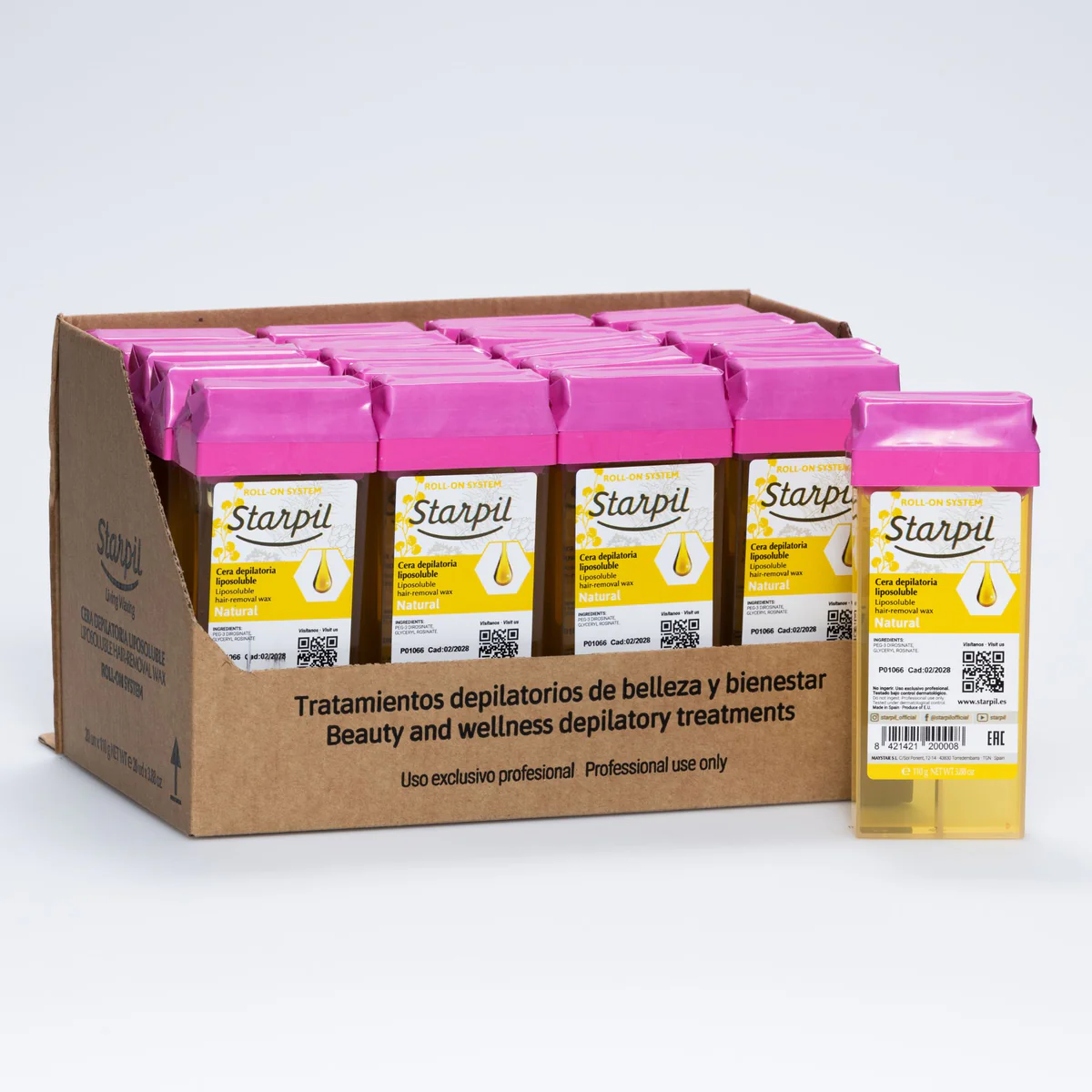 STARPIL VOSAK PATRONA 110g NATURAL ŽUTI